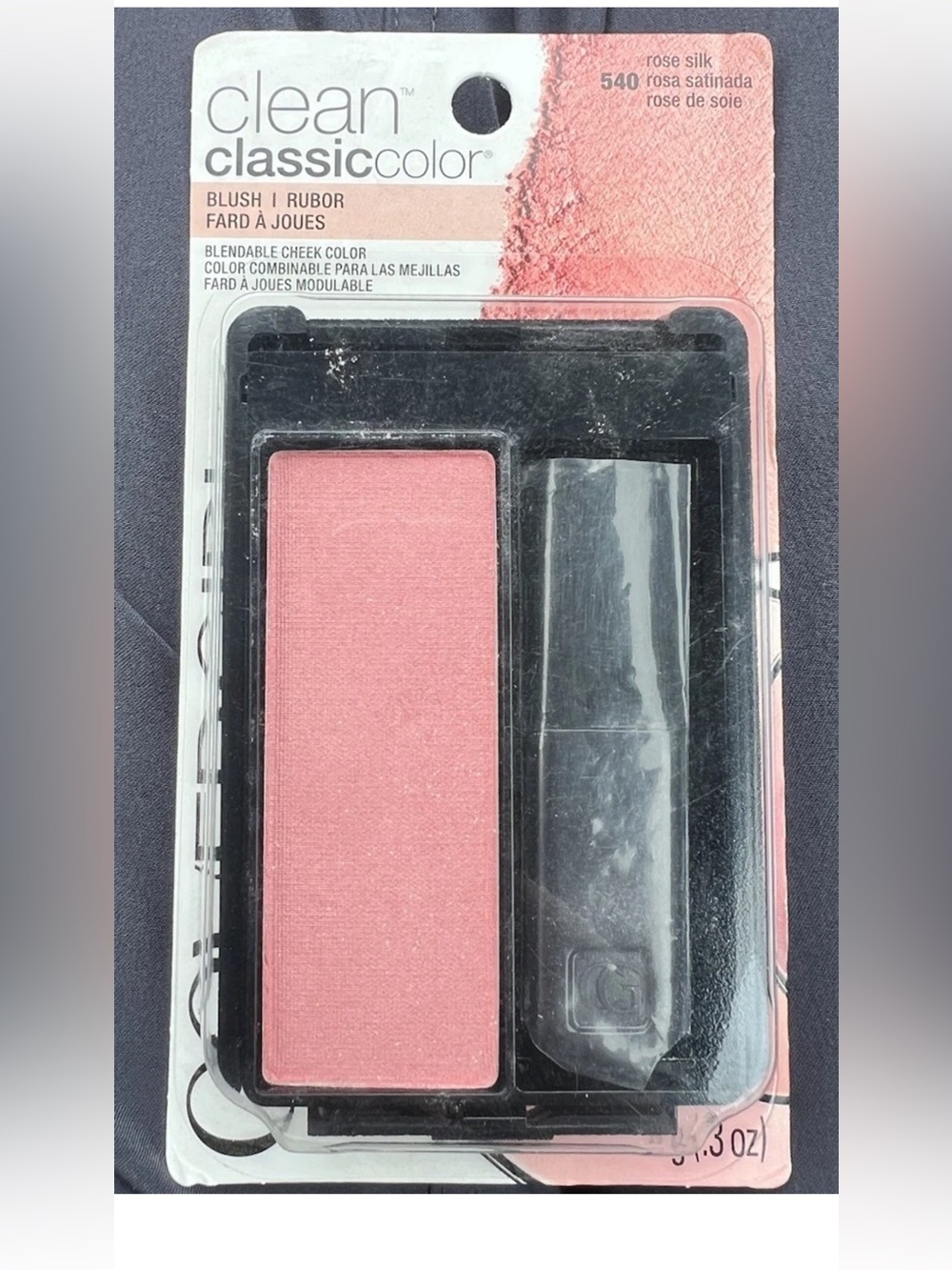 NEW SEALED CoverGirlClassic
Color Blush, Rose Silk 540, 0.3 oz